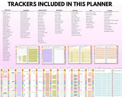 All-in-One Digital Planner 2026 2027 2028